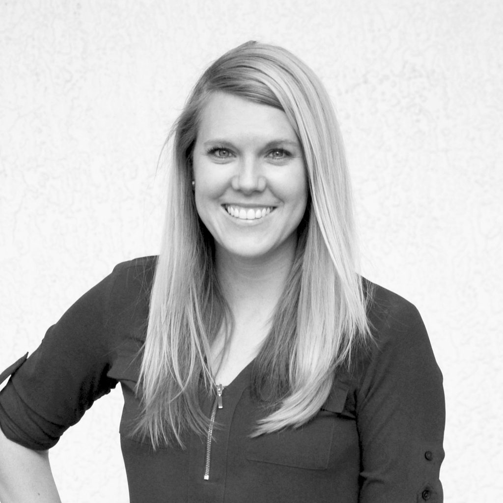 Black and white image of Dana Potucek, Senior Customer Success Manager at Avinode Group