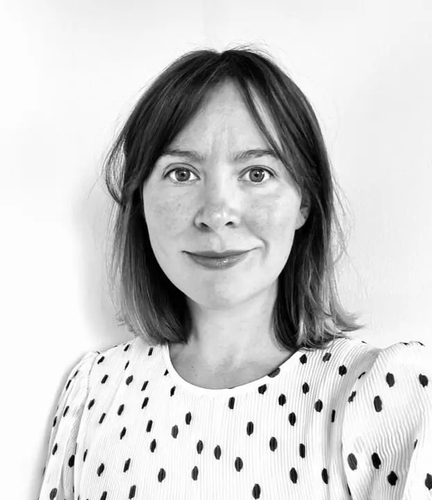 Black & white image of Viktoriya Gopfauf, Senior Customer Success Manager at Avinode Group