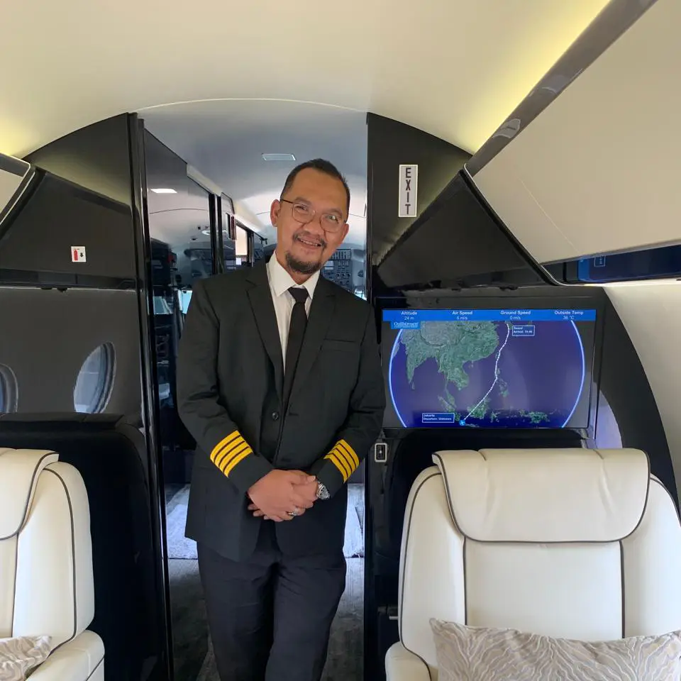 Image of Captain Rendra Darmakusuma, CEO nad Founder of CeoJetset