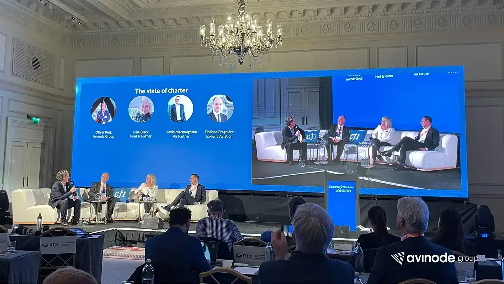 Image of Oliver King at CJI London 2026 leading a panel discussion.