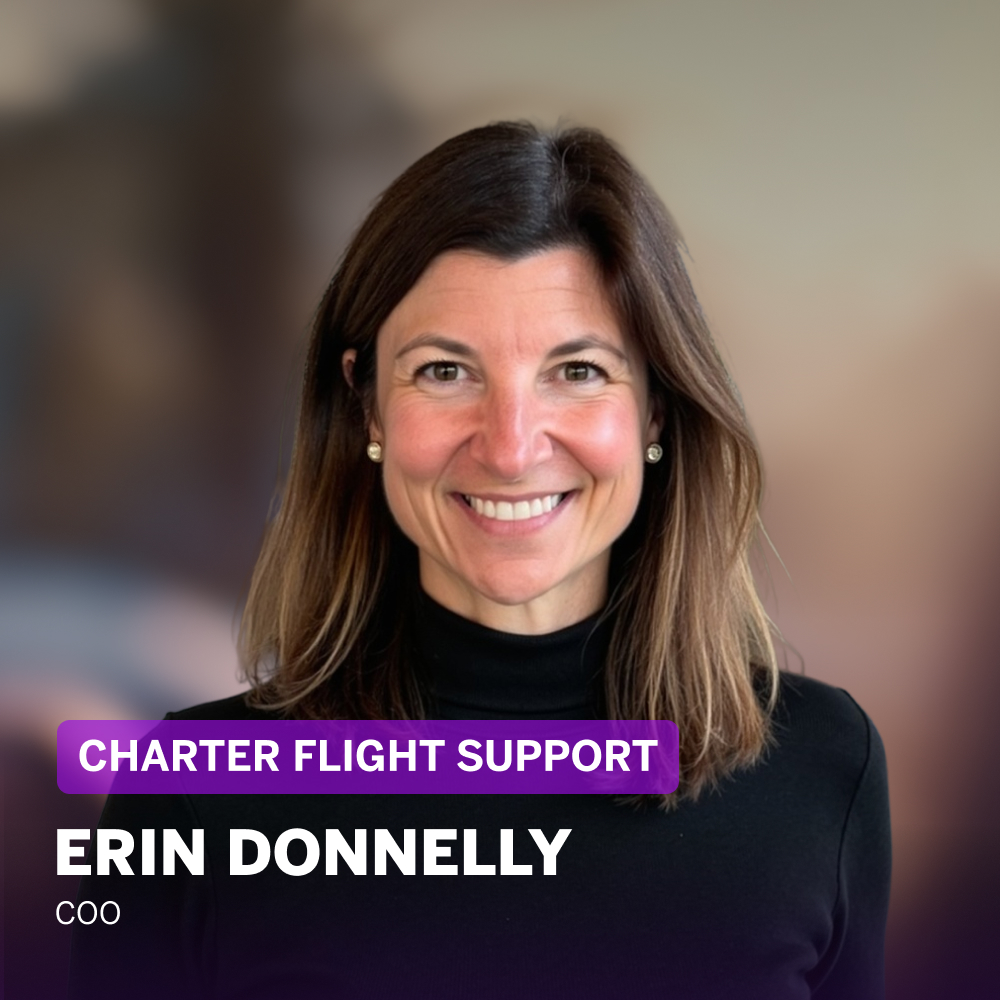 Image of Erin Donnelly, COO, Charter Flight Support